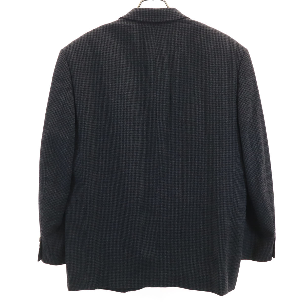 COMME des GARCONS HOMME コムデギャルソンオム 1998年 90s 日本製 オールド チェック柄 テーラードジャケット S チャコールグレー メンズ