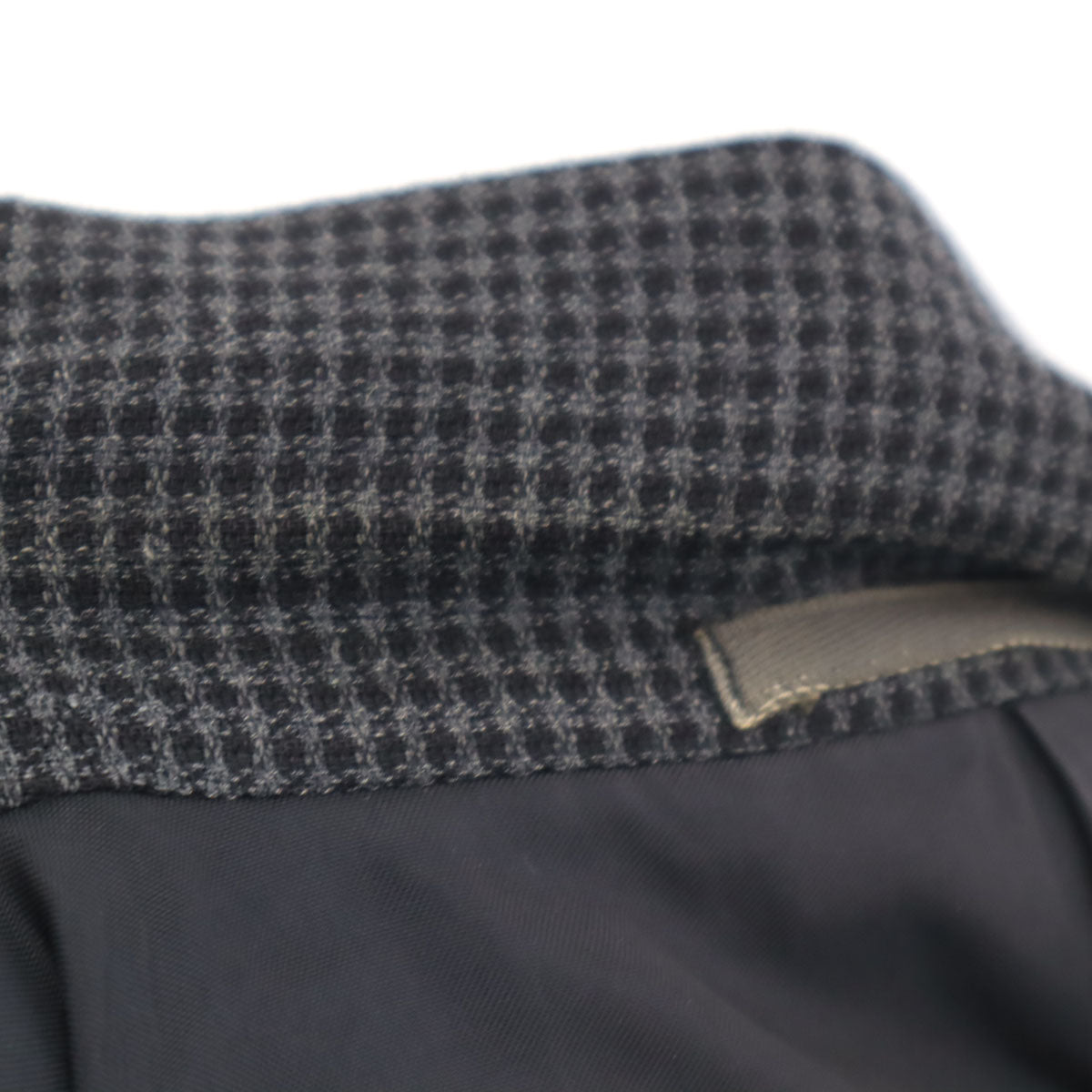 COMME des GARCONS HOMME コムデギャルソンオム 1998年 90s 日本製 オールド チェック柄 テーラードジャケット S チャコールグレー メンズ