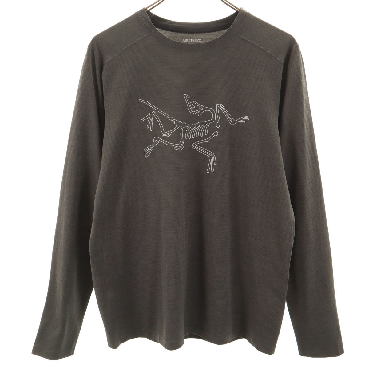 ARC'TERYX アークテリクス 長袖 コーマック Tシャツ S チャコールグレー ロンT アウトドア メンズ