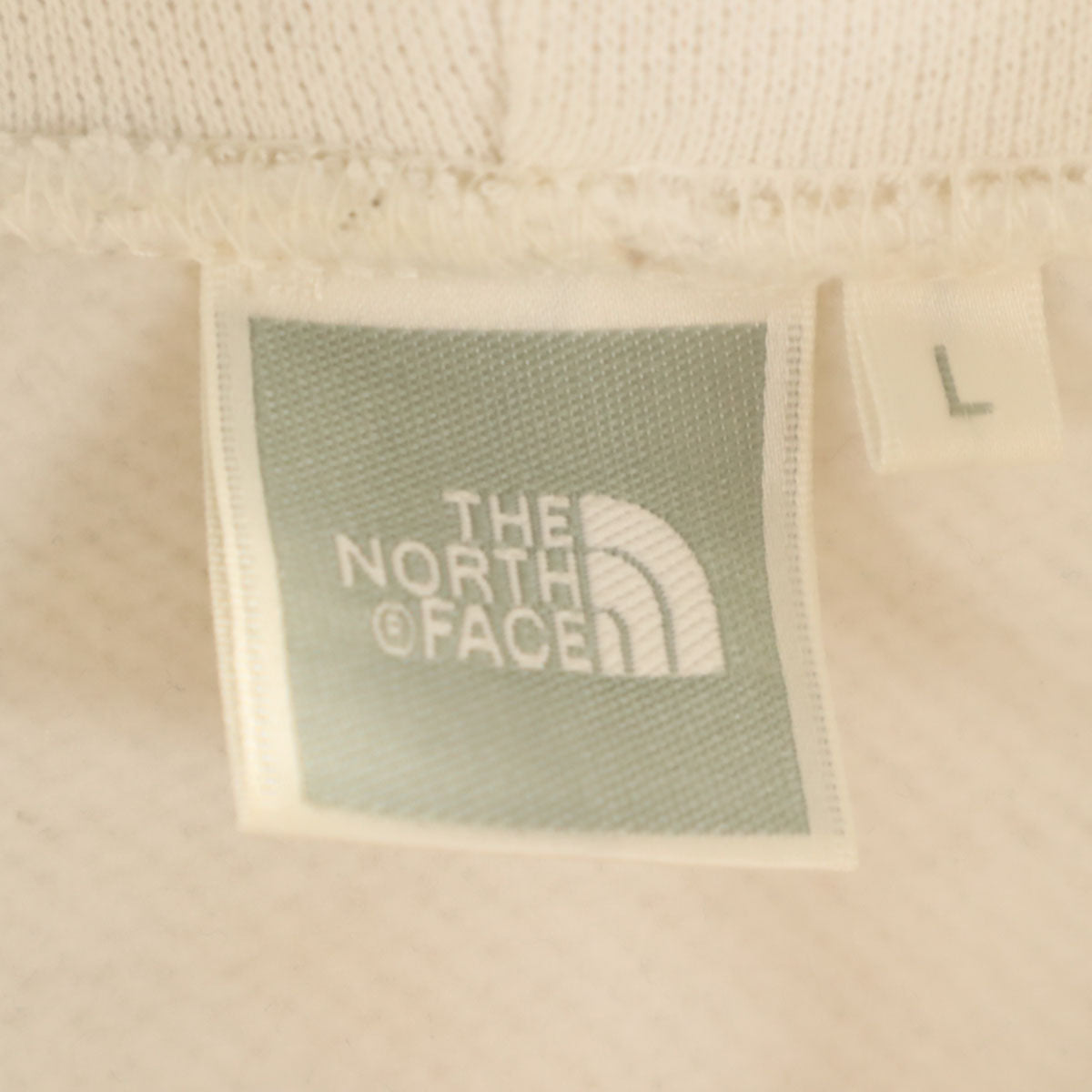 THE NORTH FACE ノースフェイス 長袖 ブレイブ スウェットパーカー L ホワイト NTW62161 アウトドア 裏起毛 レディース