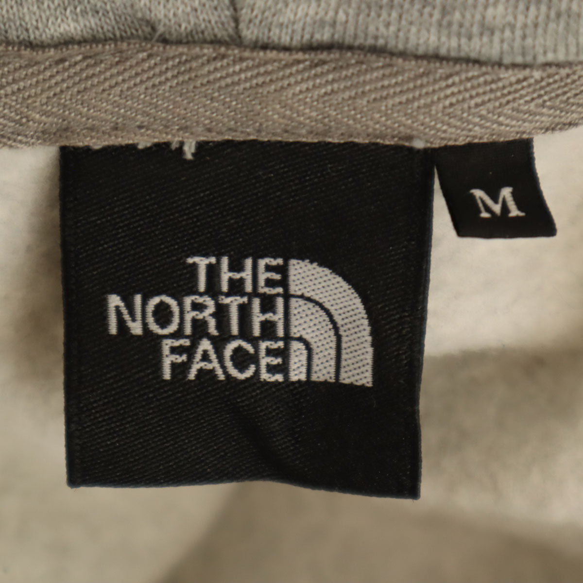 THE NORTH FACE ノースフェイス 長袖 リアビュー スウェット ジップパーカー M グレー NT11530 アウトドア 裏起毛 メンズ
