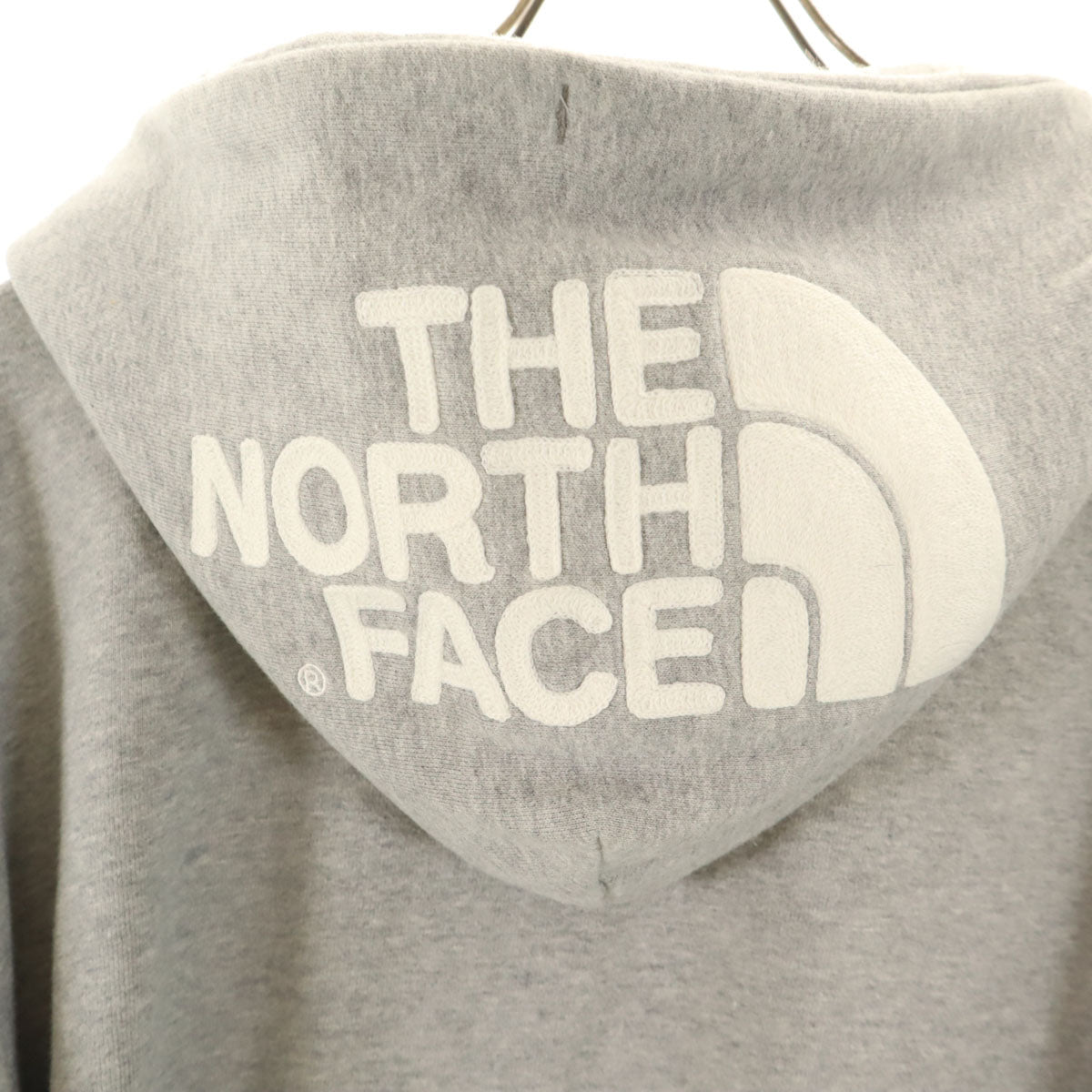 THE NORTH FACE ノースフェイス 長袖 リアビュー スウェット ジップパーカー M グレー NT11930 アウトドア メンズ