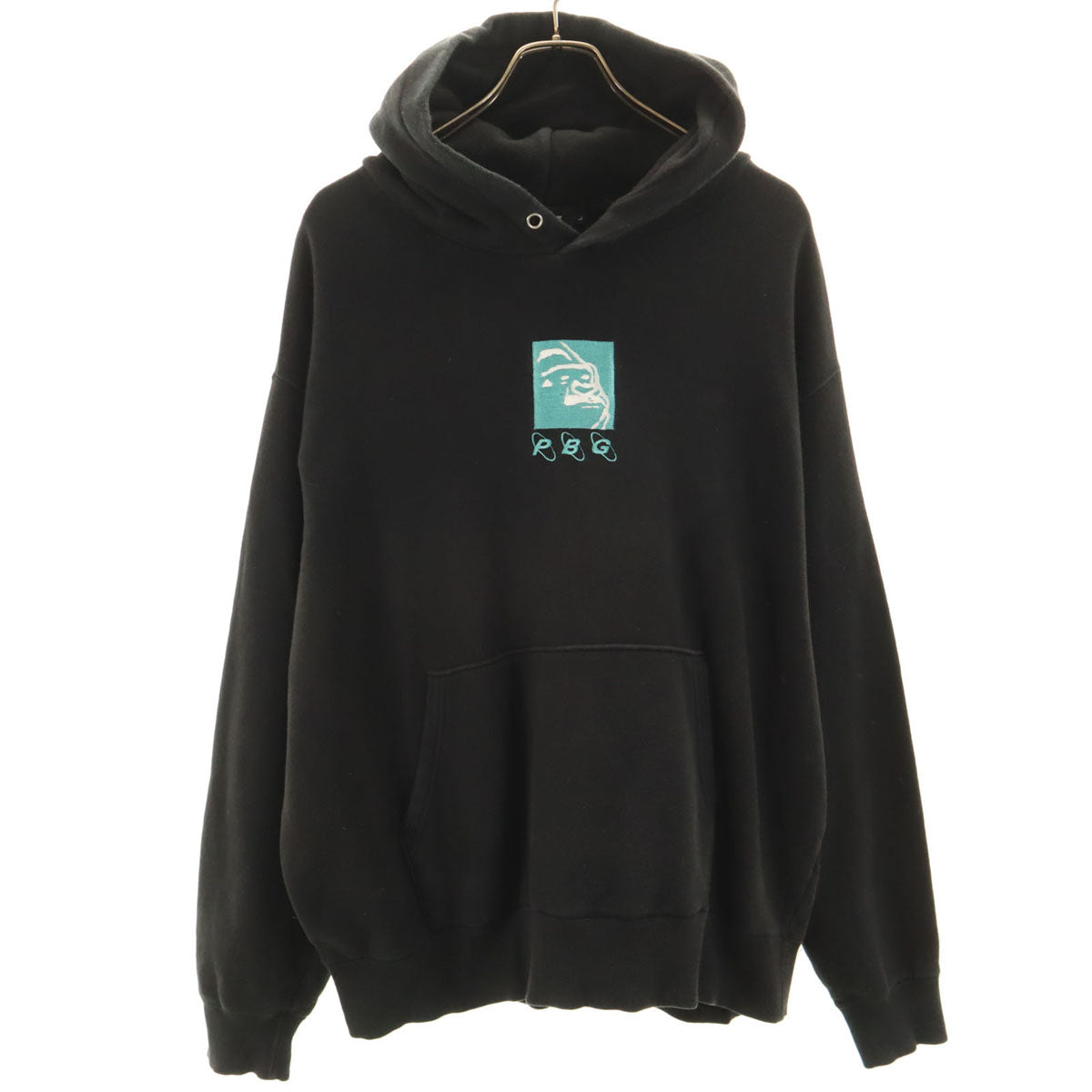 XLARGE エクストララージ Pretty Boy Gear プリティーボーイギア コラボ 長袖 スウェットパーカー L ブラック メンズ