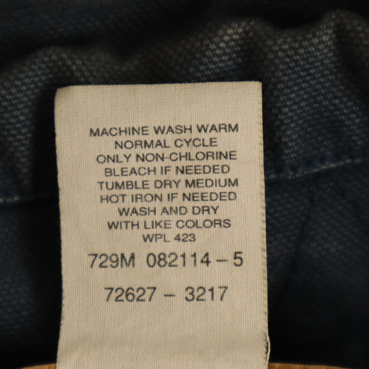 Levi's リーバイス 72627 3217 カバーオール S ネイビー メンズ