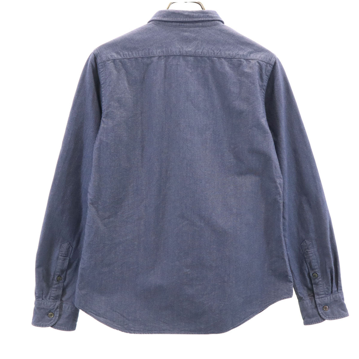 Nigel Cabourn ナイジェルケーボン 日本製 長袖 シャツ 10 ネイビー レディース