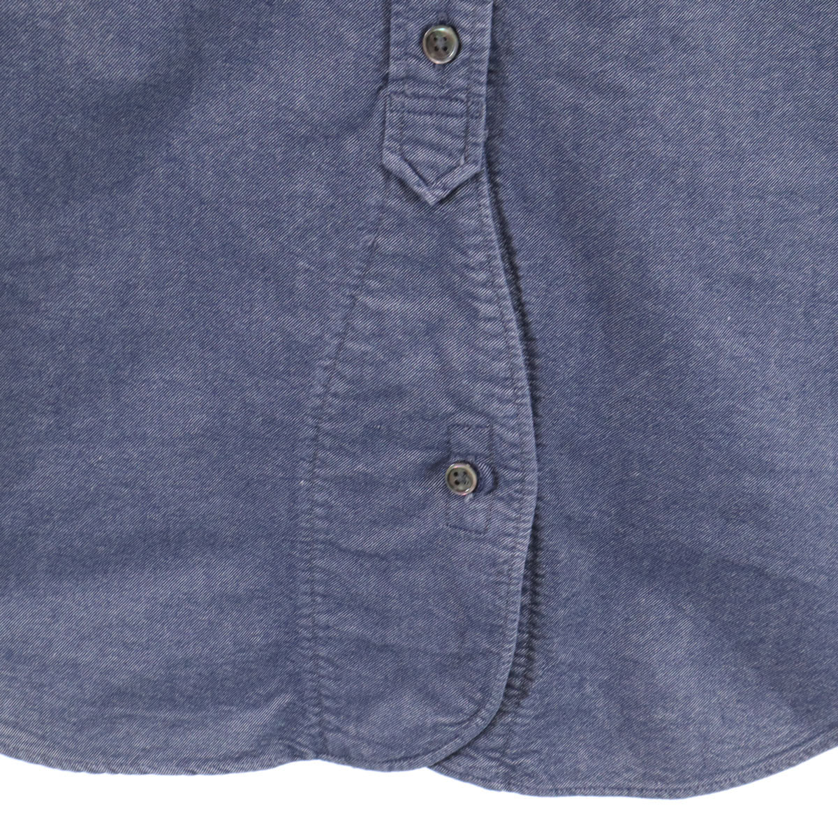 Nigel Cabourn ナイジェルケーボン 日本製 長袖 シャツ 10 ネイビー レディース