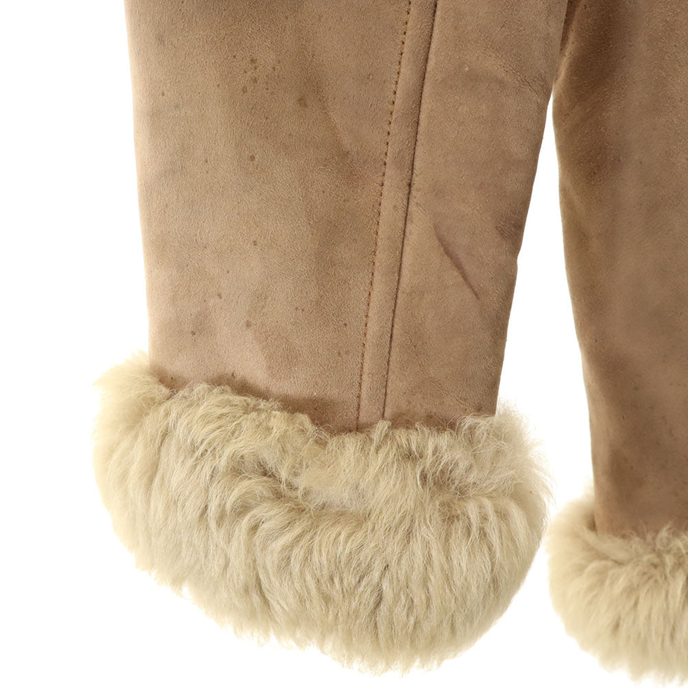 ANNIMPEX PANNONIA 90s オールド ハンガリー製 ジャケット 9 ブラウン系 裏ファー レディース