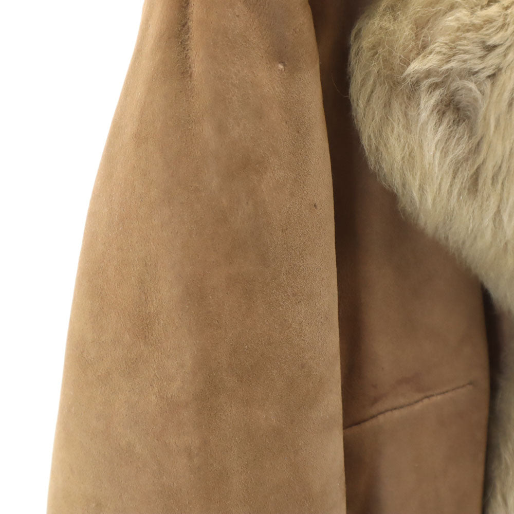 ANNIMPEX PANNONIA 90s オールド ハンガリー製 ジャケット 9 ブラウン系 裏ファー レディース