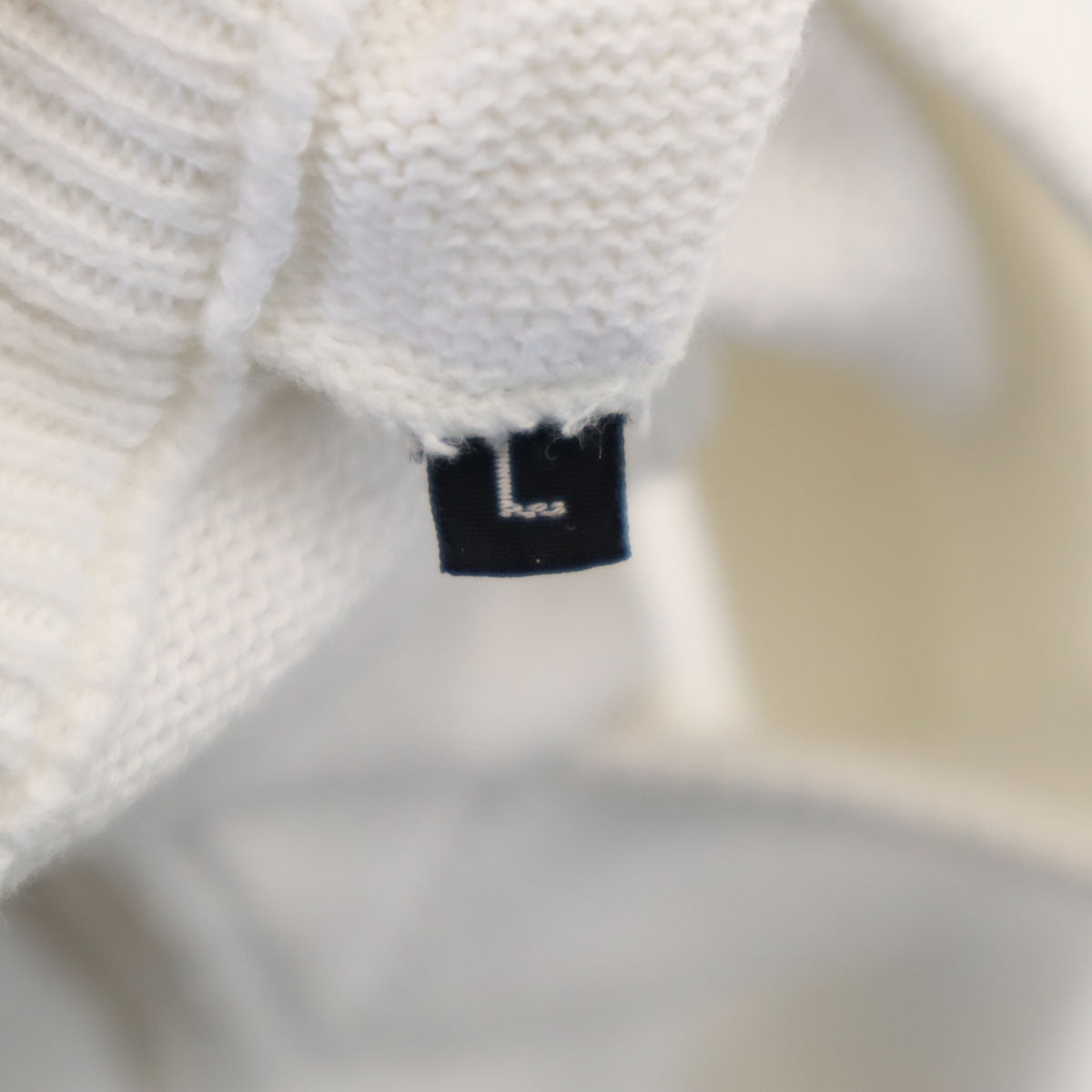 Christian Dior SPORTS クリスチャンディオールスポーツ 90s オールド Vネック ニットベスト L ホワイト メンズ