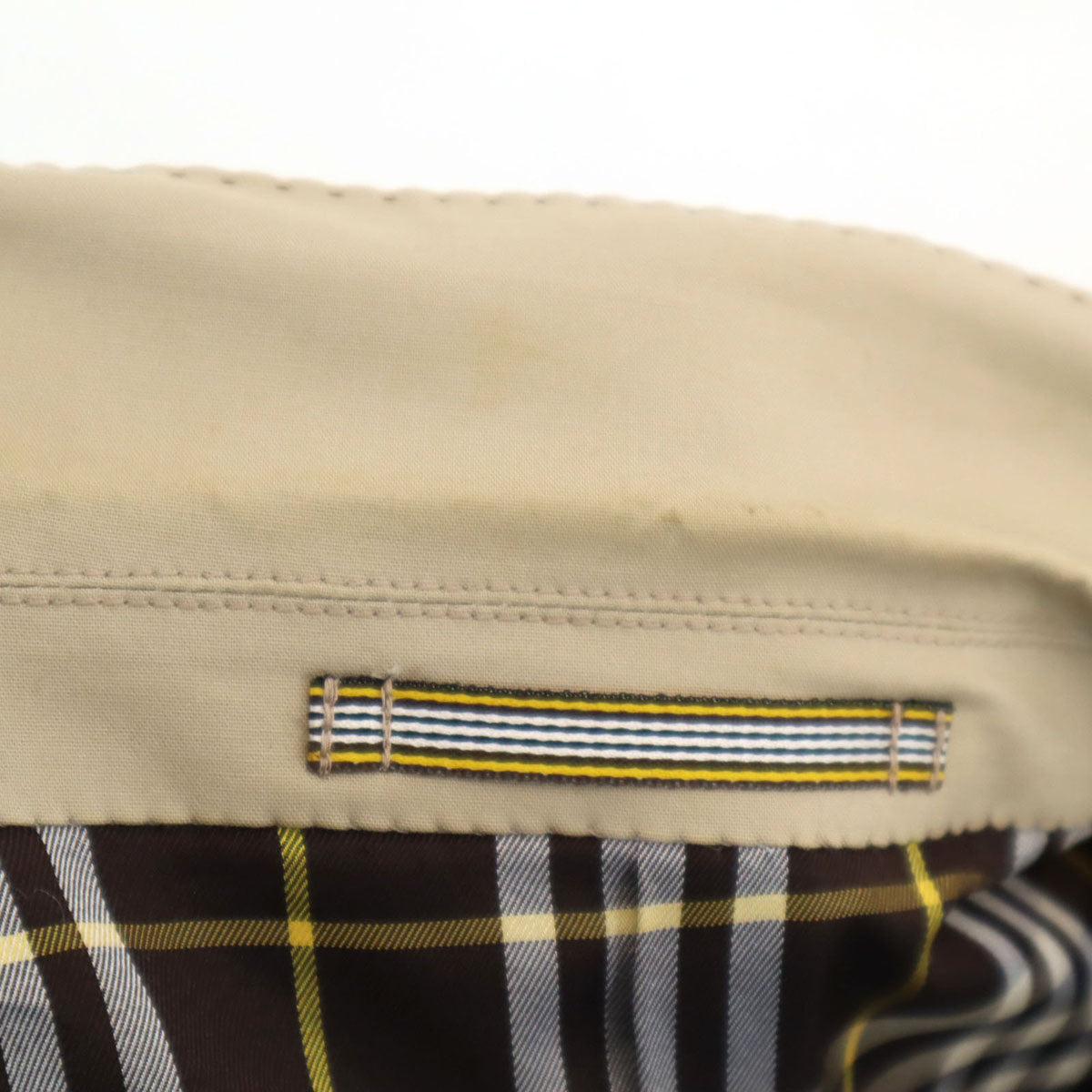 BURBERRY BLACK LABEL バーバリーブラックレーベル テーラードジャケット S ベージュ 三陽商会 メンズ