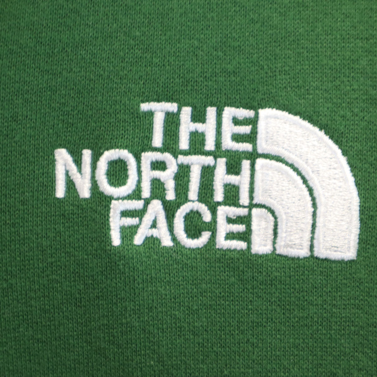 THE NORTH FACE ノースフェイス 長袖 リアビュー スウェット ジップパーカー XL グリーン系 NT11530 アウトドア 裏起毛 メンズ