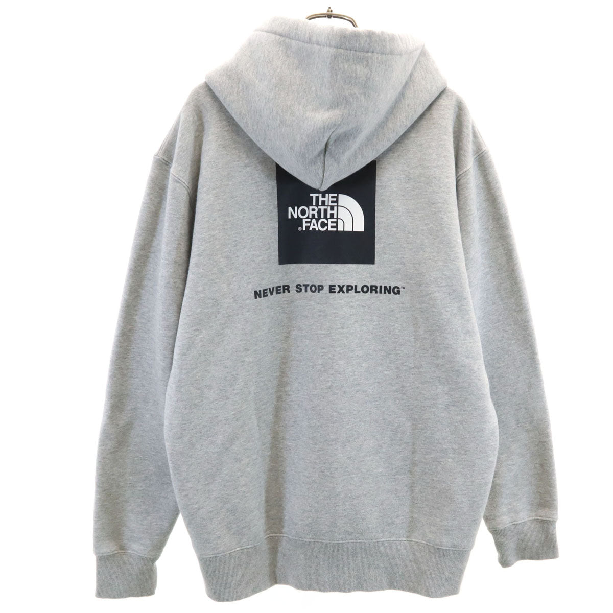 THE NORTH FACE ノースフェイス 長袖 スウェット ジップパーカー L グレー NT61901A アウトドア 裏起毛 メンズ
