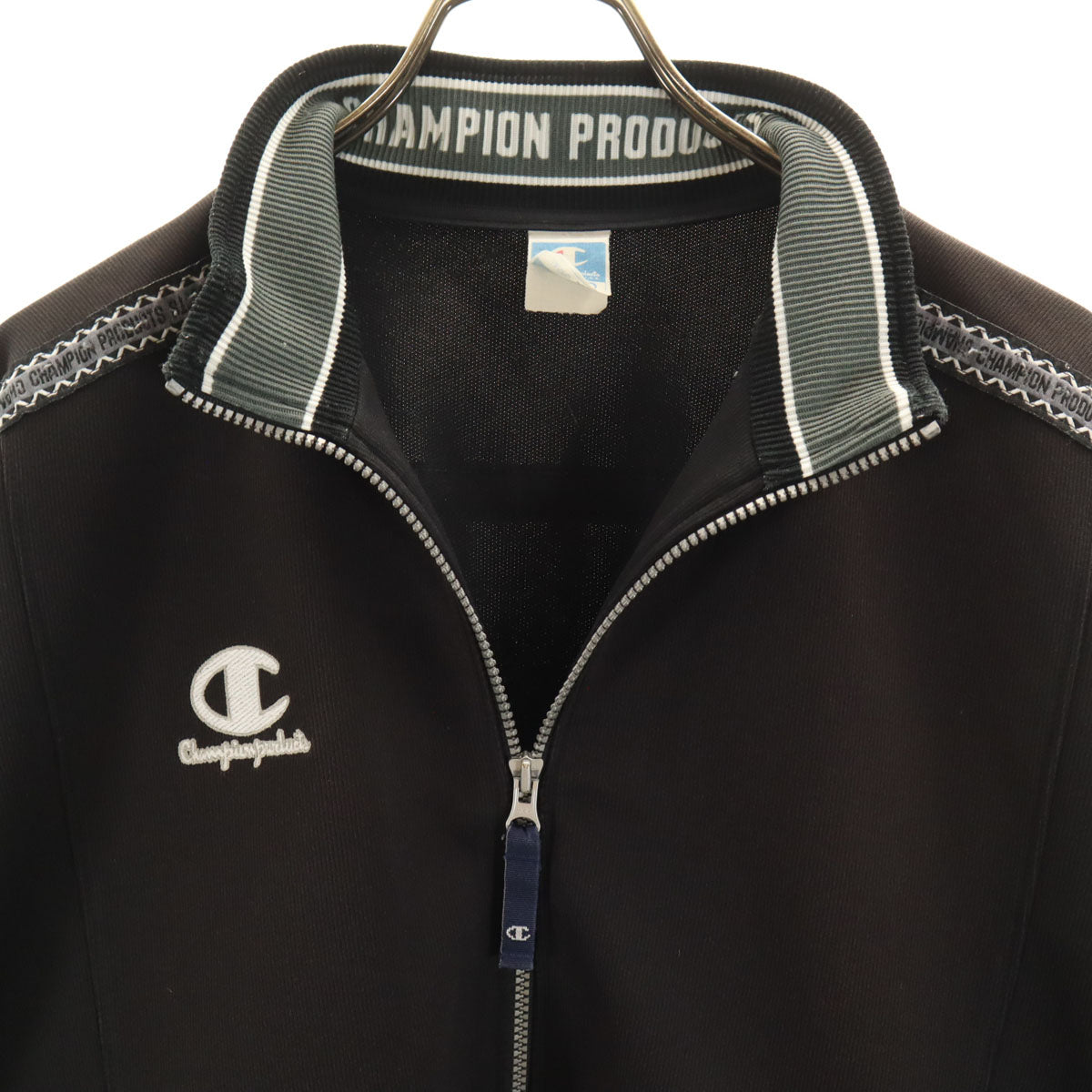 Champion チャンピオン 80s 90s オールド トラックジャケット 上下 セットアップ XO ブラック ジャージ ビックサイズ メンズ