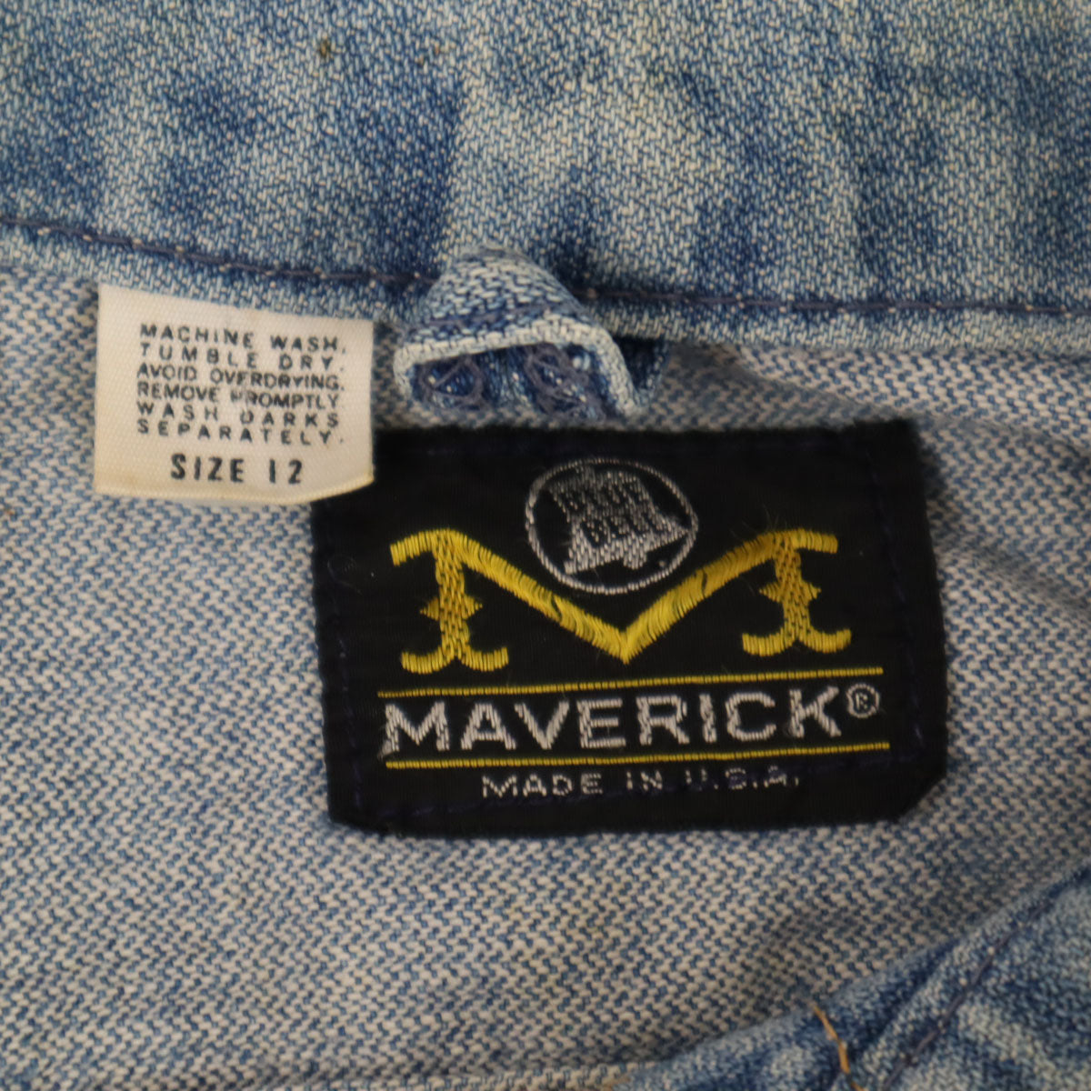MAVERICK マーベリック 70s USA製 ヴィンテージ デニムジャケット 12 ジージャン キッズ
