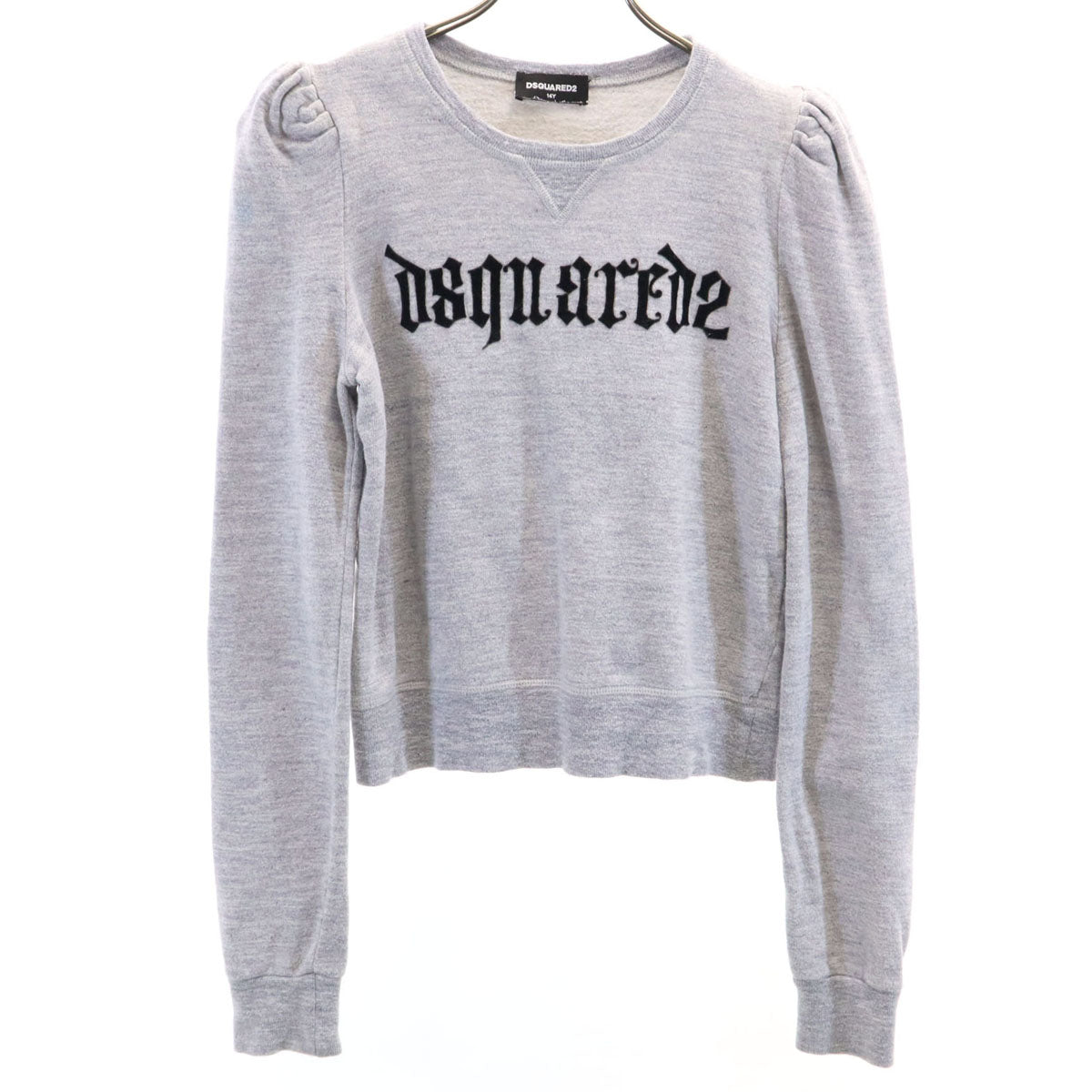 DSQUARED2 ディースクエアード 長袖 スウェット トレーナー 14Y グレー キッズ