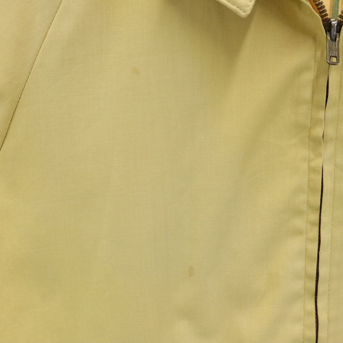 Sears シアーズ 70s ヴィンテージ タロンジップ スイングトップ イエロー PERMA PREST メンズ