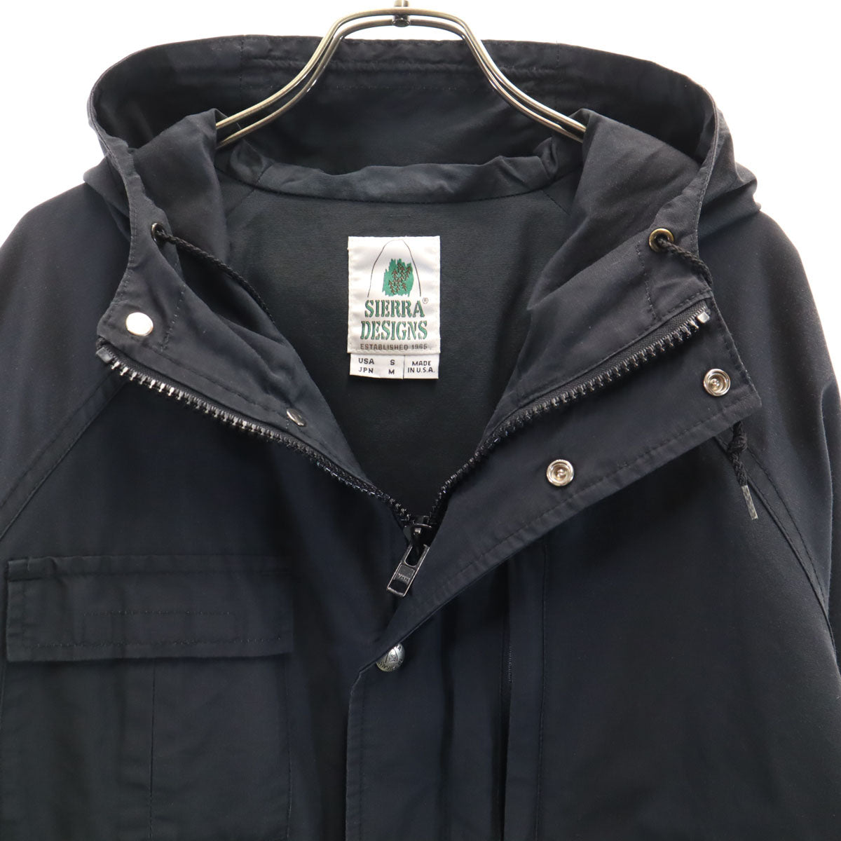 SIERRA DESIGNS シエラデザイン USA製 マウンテンパーカー M ネイビー メンズ