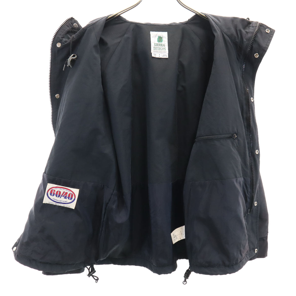 SIERRA DESIGNS シエラデザイン USA製 マウンテンパーカー M ネイビー メンズ