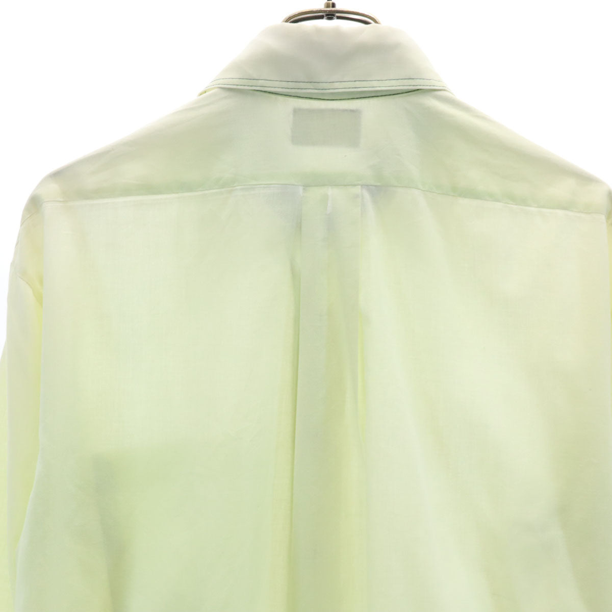 TOWNCRAFT タウンクラフト 70s ヴィンテージ 衿芯 長袖 シャツ L ライトグリーン JCpenney メンズ