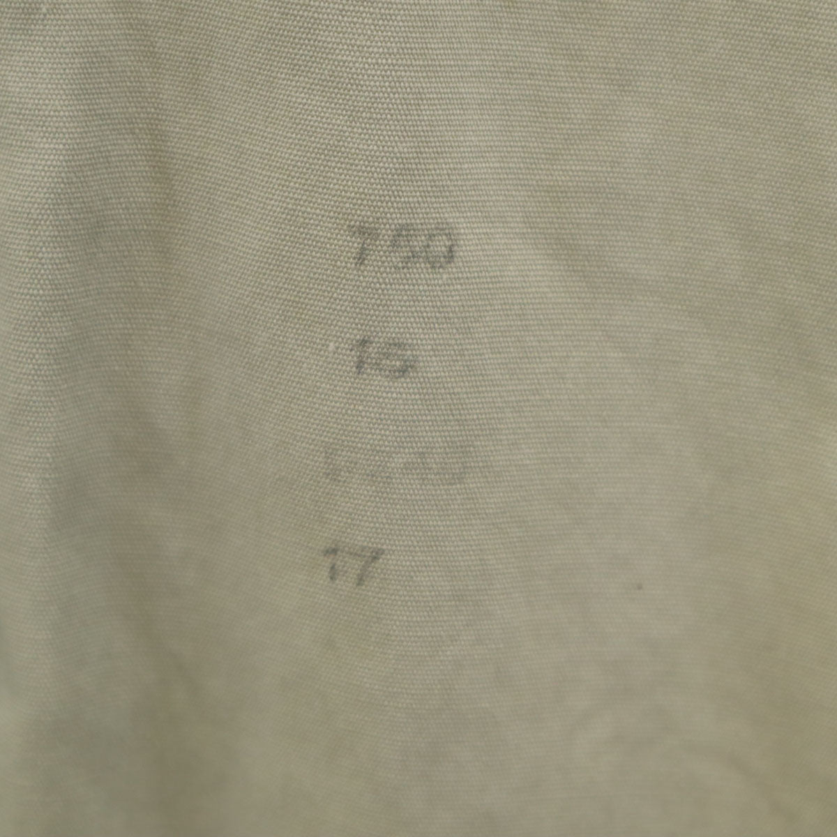 Reeves 40s 50s ヴィンテージ 三角マチ 長袖 シャツ ベージュ メンズ