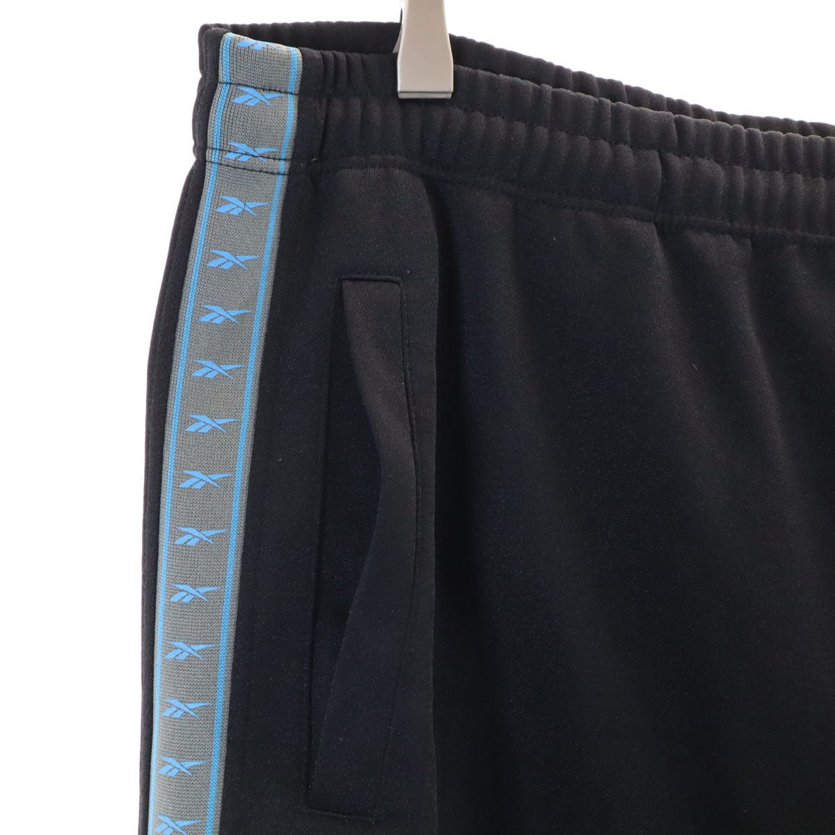 Reebok リーボック トラックジャケット 上下 セットアップ L/XL ブラック ジャージ メンズ