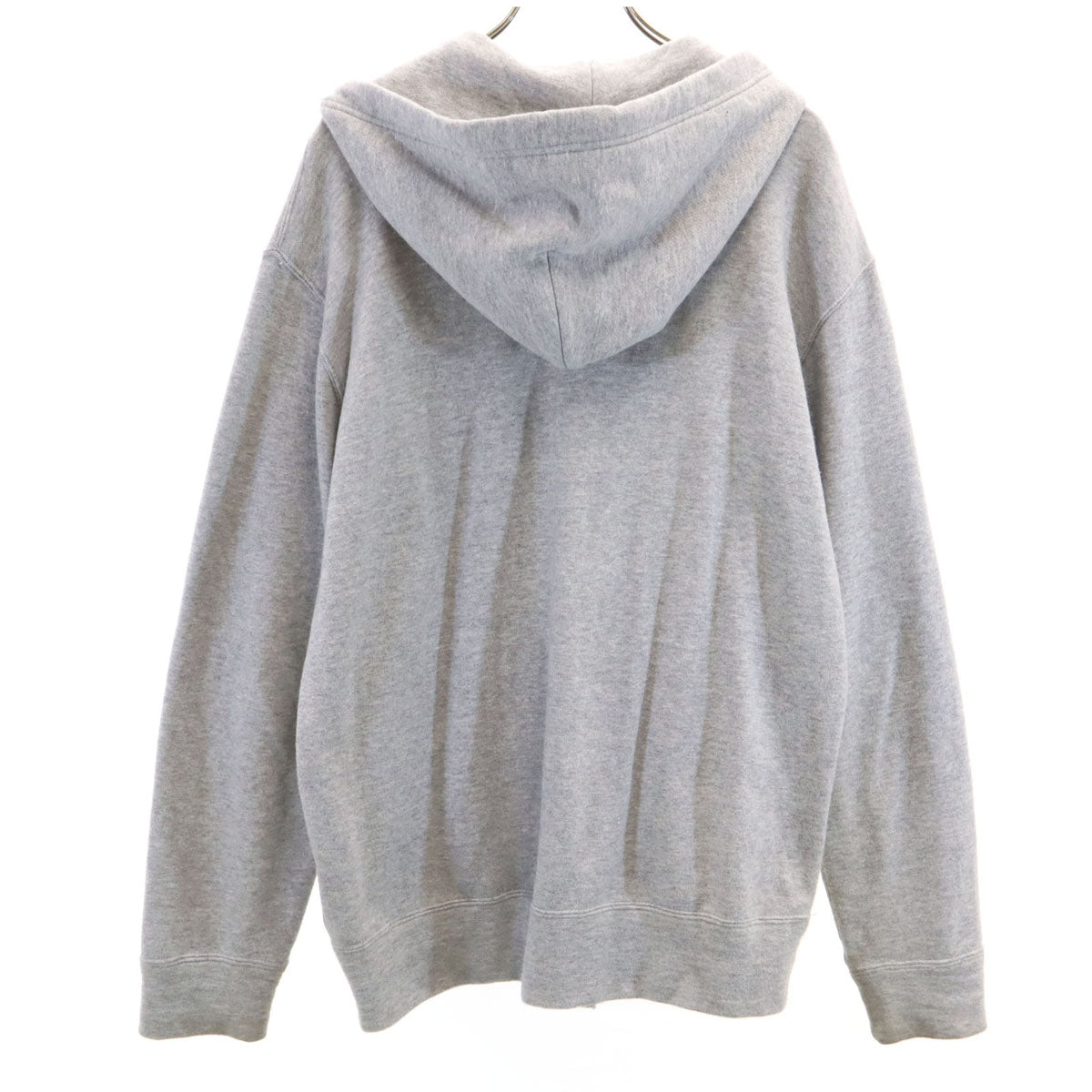 PLAY COMME des GARCONS プレイコムデギャルソン 2024年 日本製 長袖 スウェット ジップパーカー L グレー メンズ