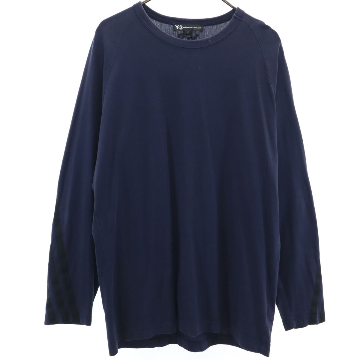 Y-3 ワイスリー 長袖 Tシャツ S ネイビー adidas×YOHJI YAMAMOTO メンズ