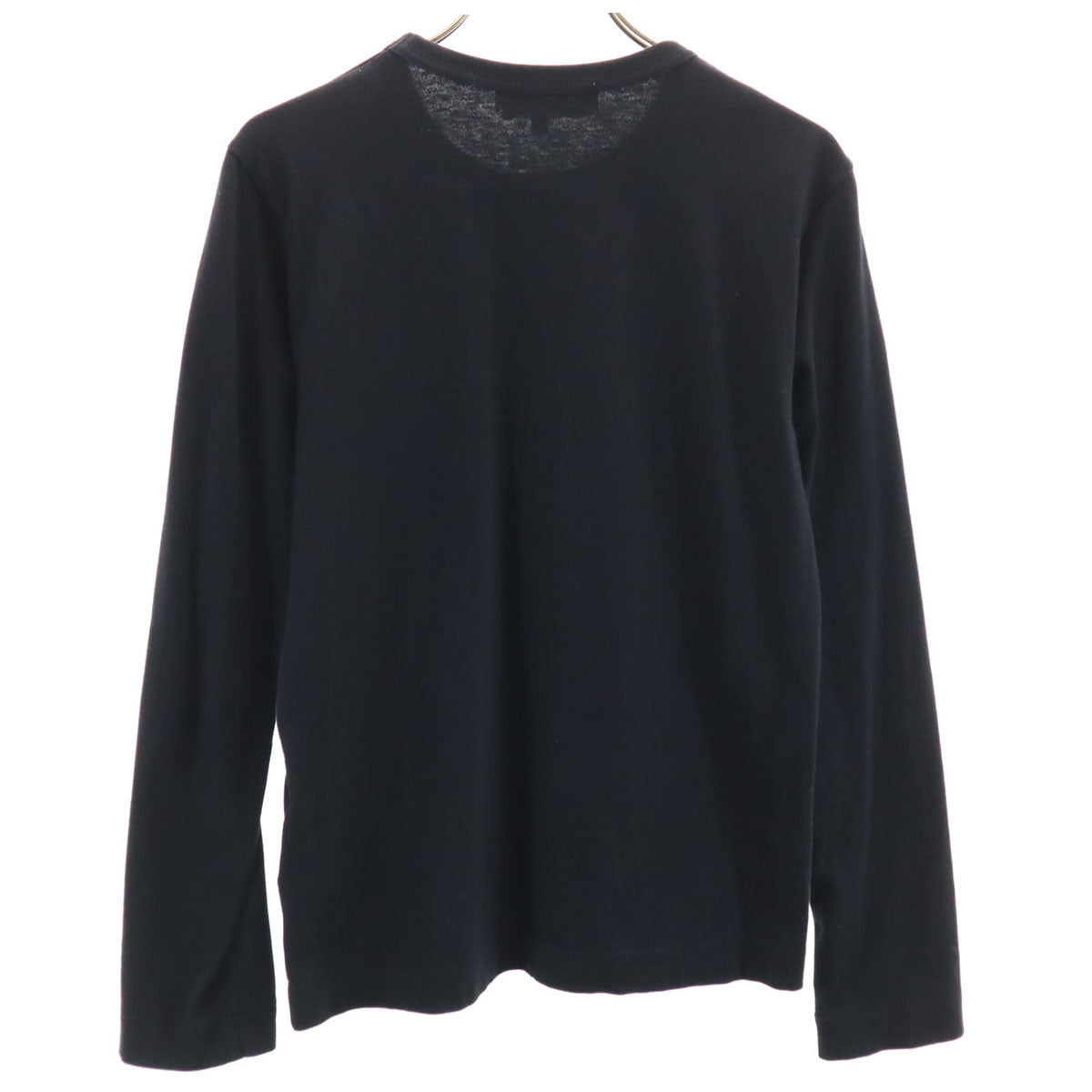 PLAY COMME des GARCONS プレイコムデギャルソン 2023年 日本製 長袖 Tシャツ M ブラック ロンT レディース