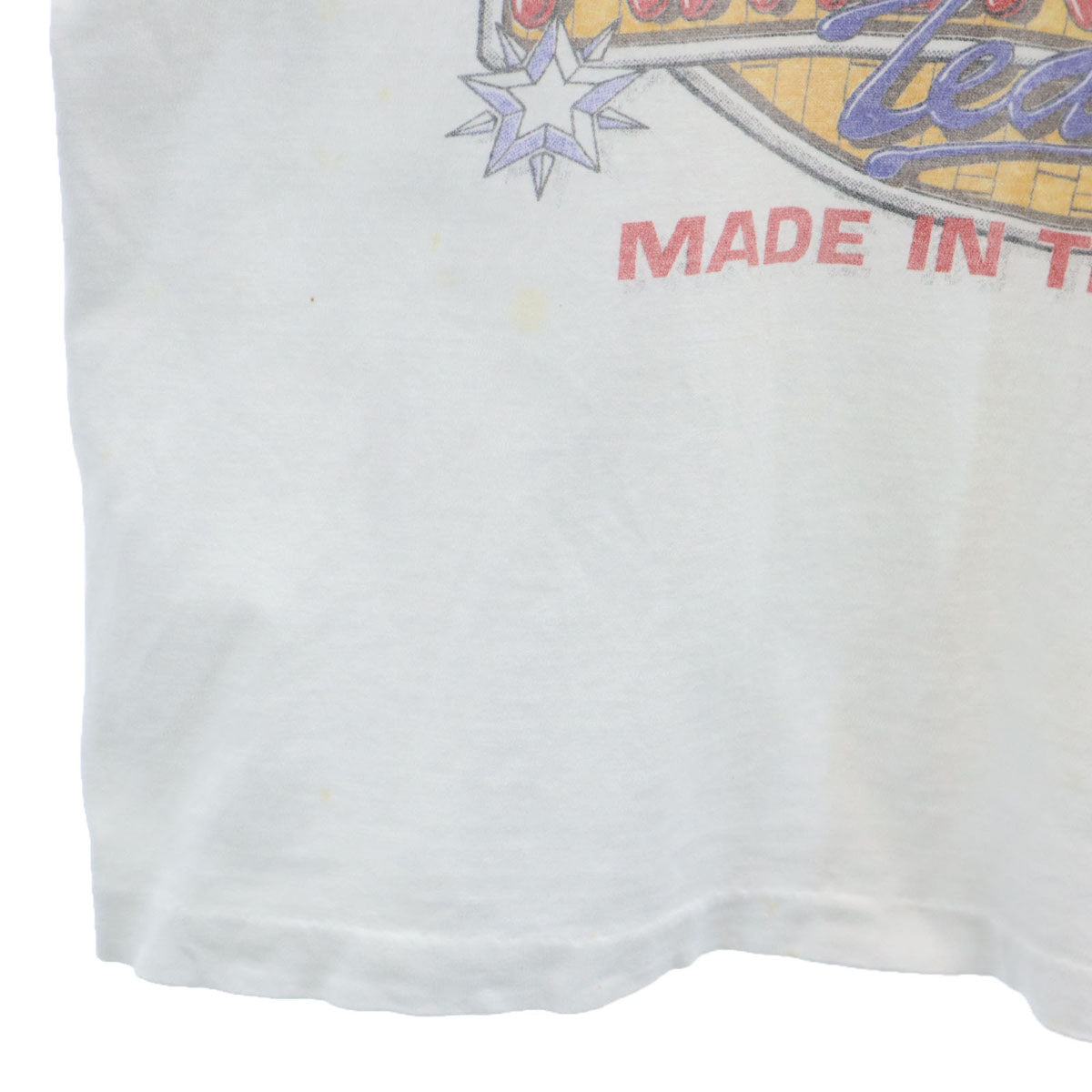 DREAM AMERICA'S TEAM 90s オールド NBA 長袖 モックネック Tシャツ ホワイト ロンT バルセロナオリンピック メンズ