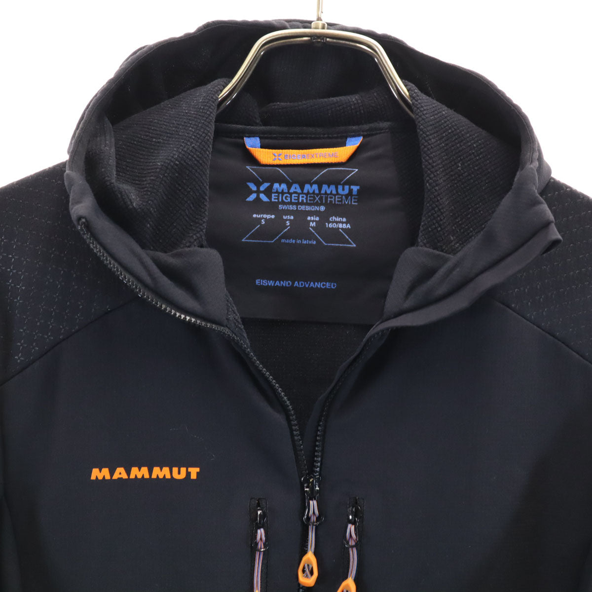 Mammut マムート エイスワンド アドバンス フードジャケット M ブラック アウトドア レディース