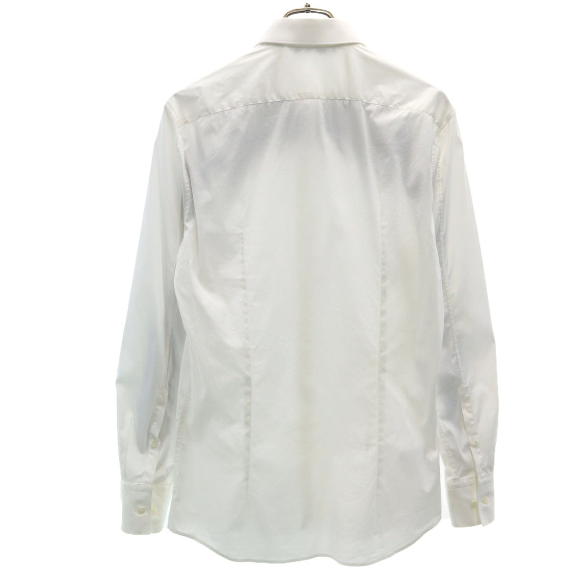 NEIL BARRETT ニールバレット イタリア製 長袖 コーデュロイ切り替え コットンシャツ M ホワイト メンズ