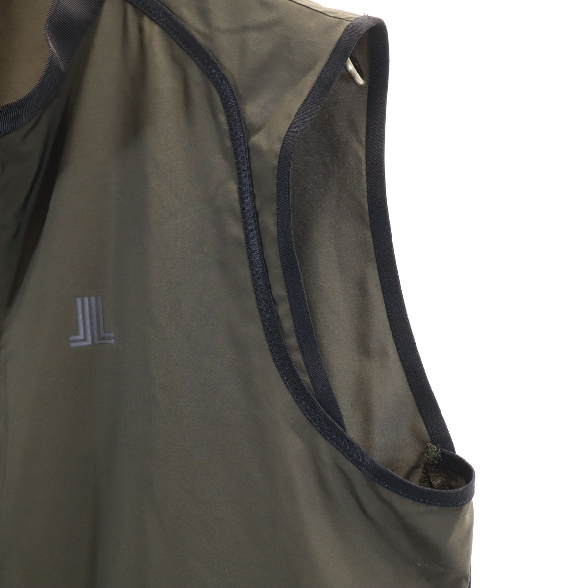 美品 LANVIN SPORT ランバンスポール ベスト 40 カーキ メンズ