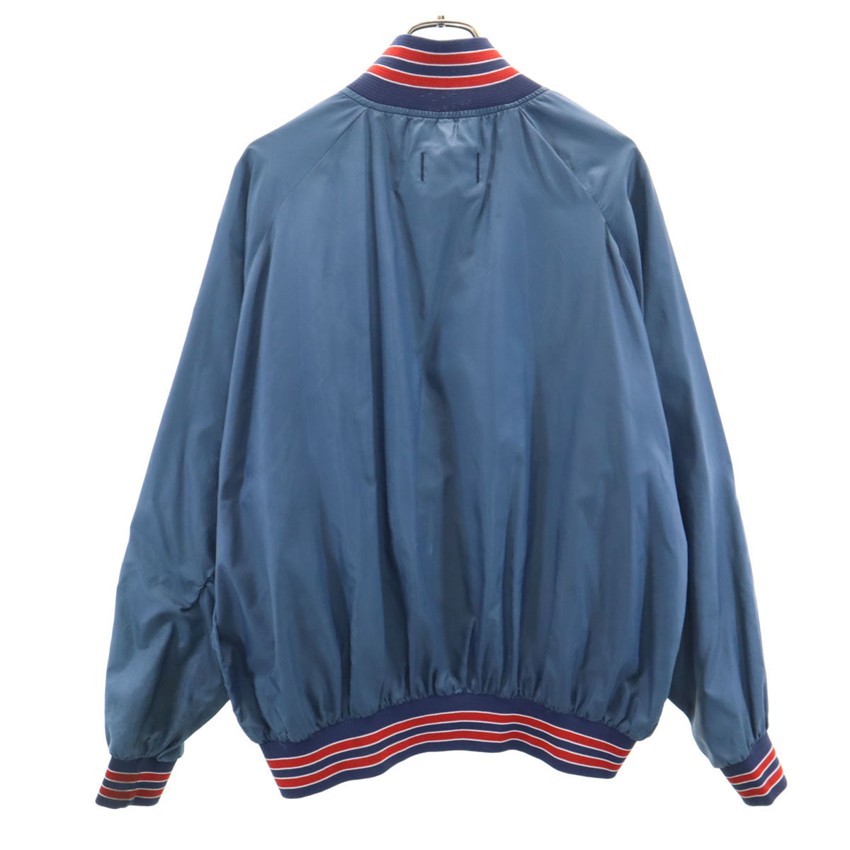 LEGENDS 80s 90s オールド USA製 ワンポイントワッペン スタジャン ネイビー メンズ