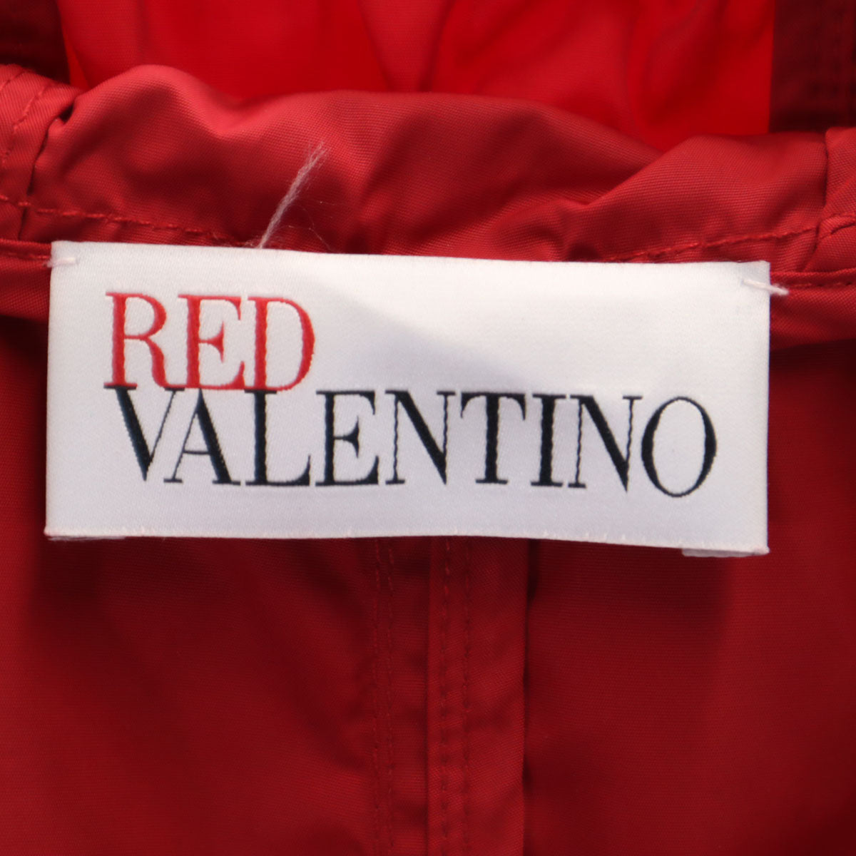RED VALENTINO レッドヴァレンティノ フードジャケット 42 レッド レディース