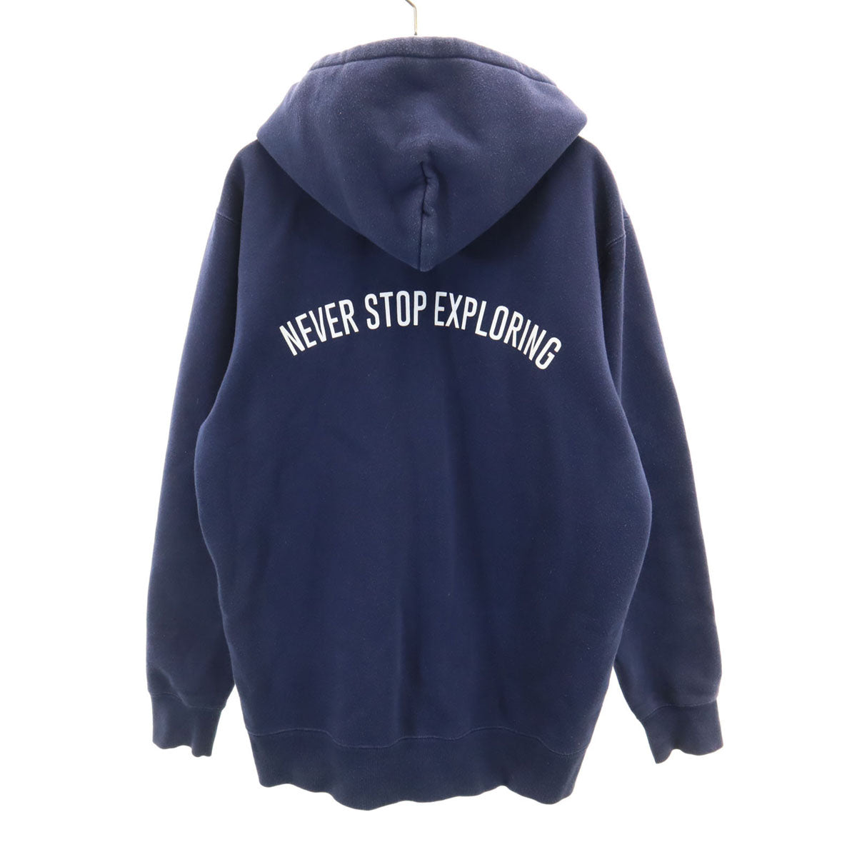 THE NORTH FACE ノースフェイス 長袖 スウェット ジップパーカー L ネイビー NT61710A アウトドア メンズ