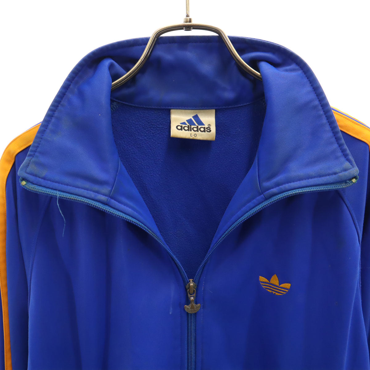 adidas アディダス 90s オールド トラックジャケット L-O ブルー系 デサント ジャージ メンズ