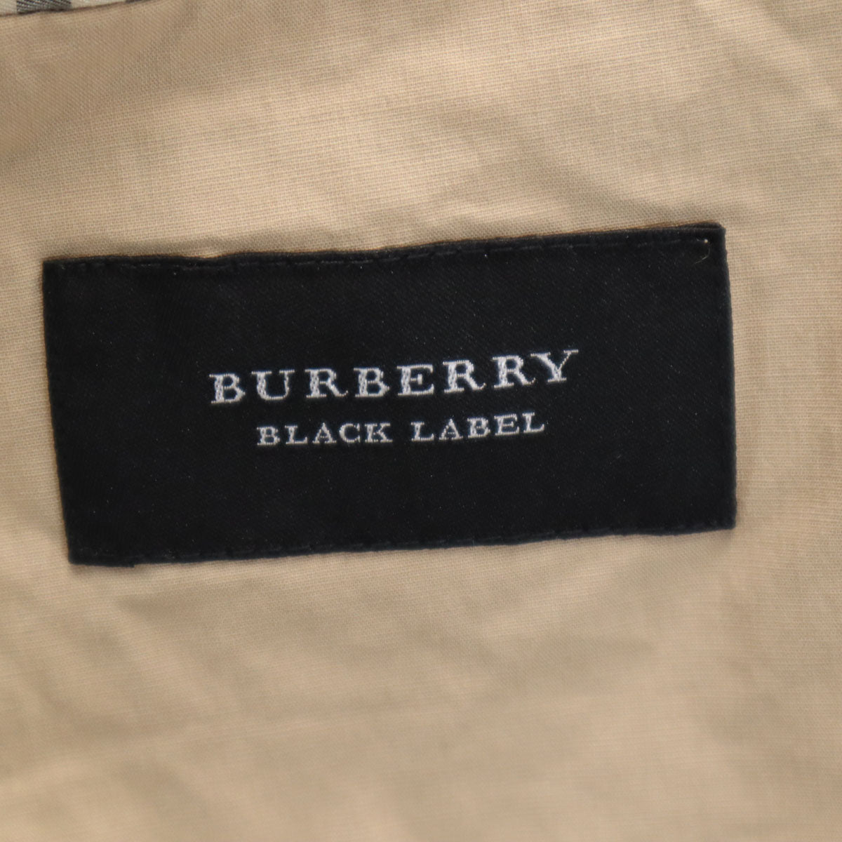 BURBERRY BLACK LABEL バーバリーブラックレーベル テーラードジャケット L ベージュ 三陽商会 メンズ
