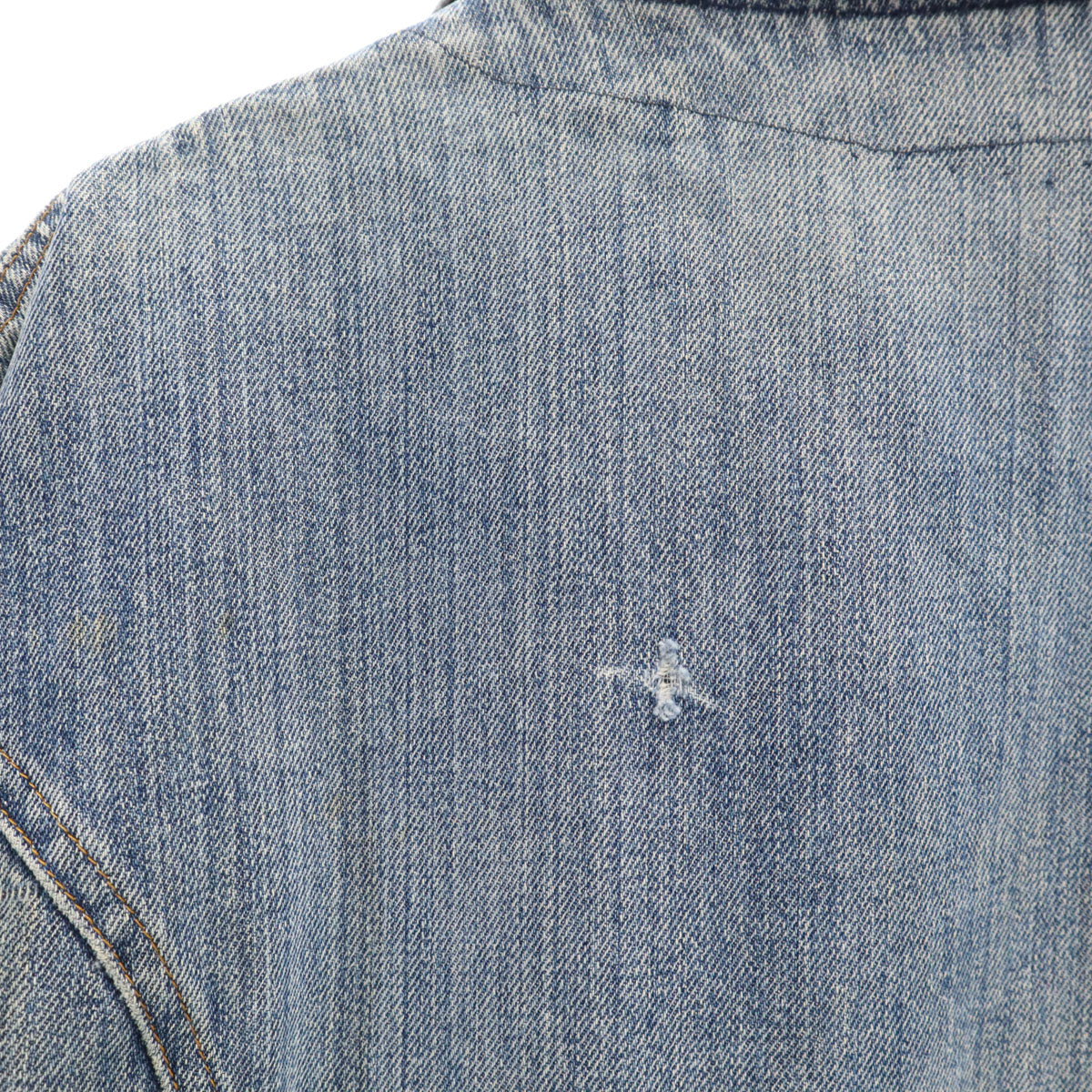 Levi's リーバイス 70s ヴィンテージ ブッシュジャケット ロング デニムジャケット L ウォッシュブルー ジージャン レディース