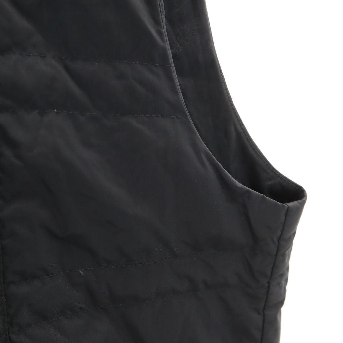 LANVIN SPORT ランバンスポール ダウンベスト 40 ブラック メンズ