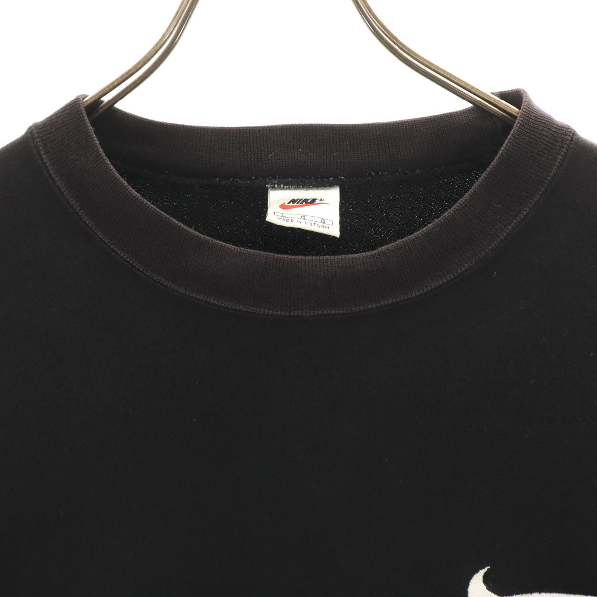 NIKE ナイキ 90s 00s オールド 長袖 スウェット トレーナー L ブラック メンズ
