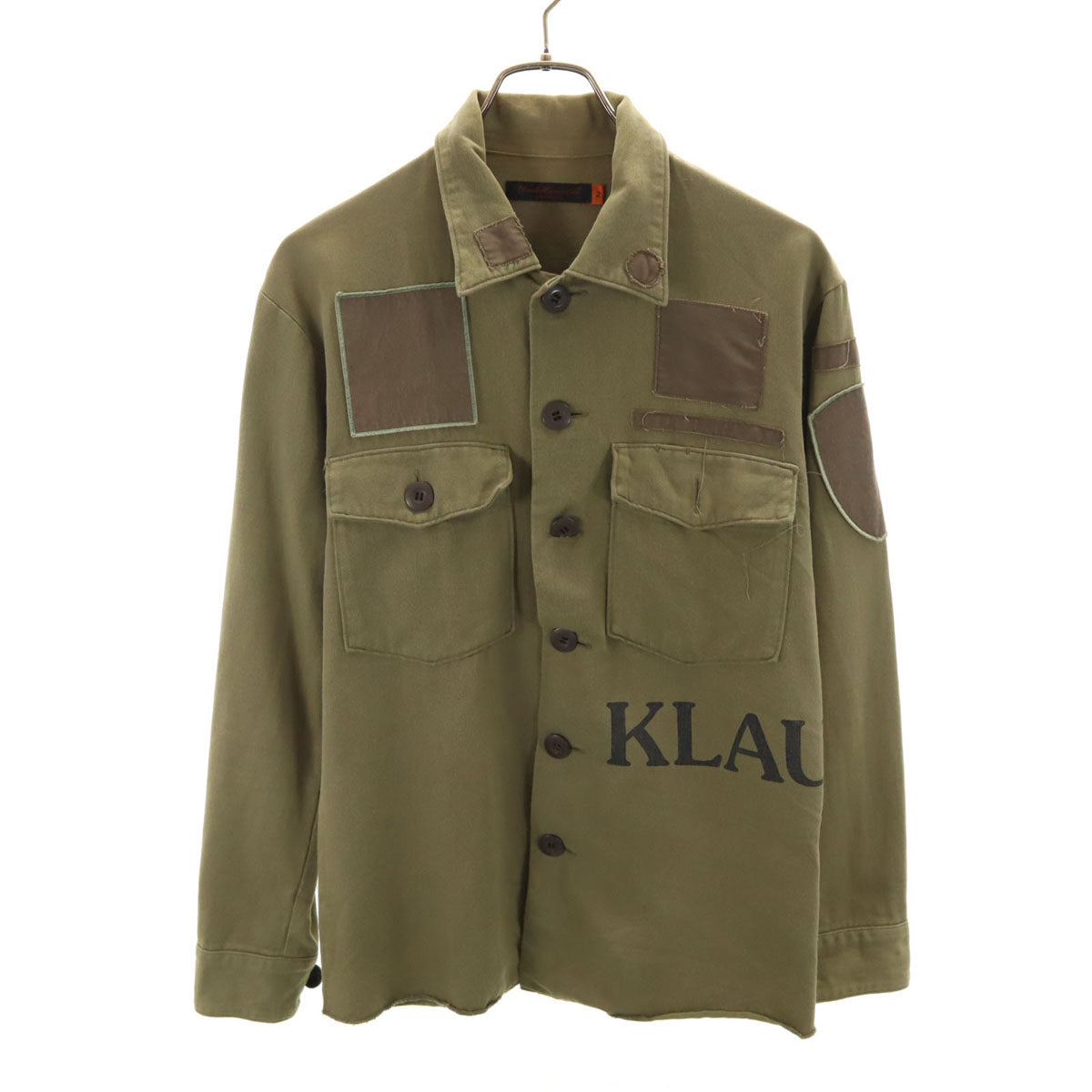 UNDERCOVER アンダーカバー 06AW 日本製 長袖 ミリタリーシャツ 2 カーキ メンズ
