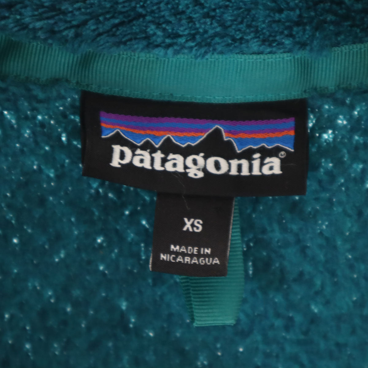 patagonia パタゴニア リツールスナップT フリースジャケット XS 青緑系 25442SP17 アウトドア レディース