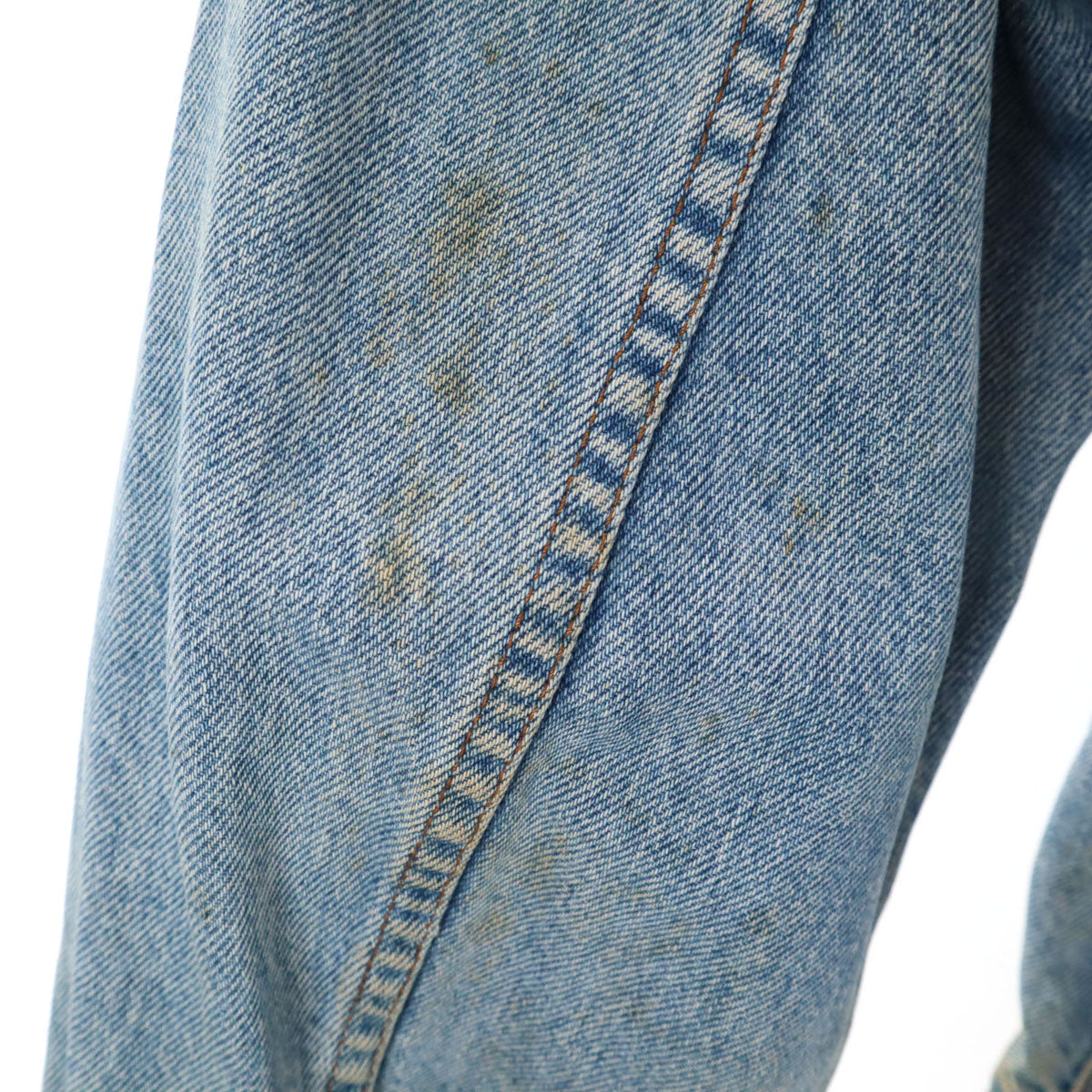 Levi's リーバイス 90s 70651-0217 オレンジタブ オールド デニムジャケット L ブルー ジャージ トラッカー メンズ