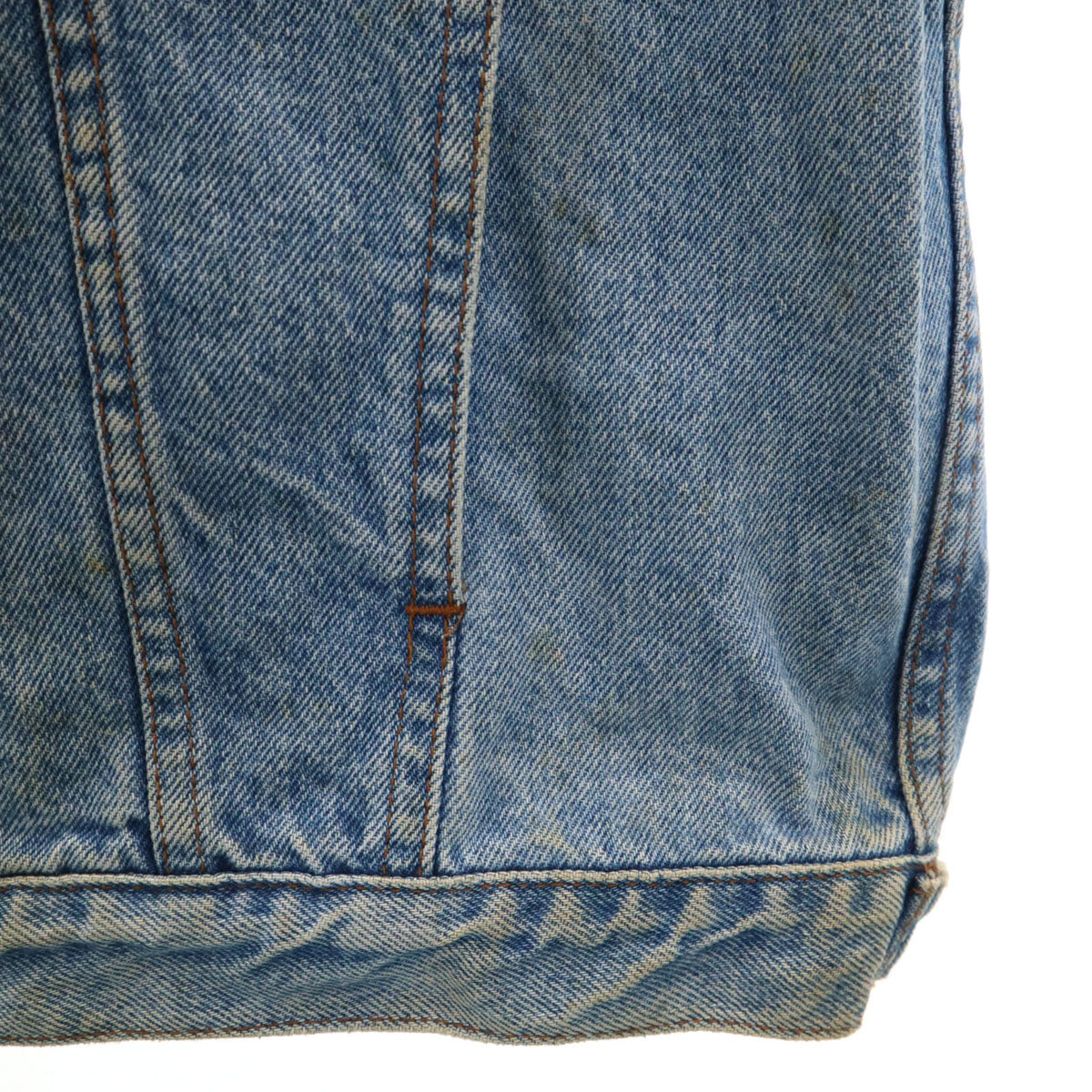 Levi's リーバイス 90s 70651-0217 オレンジタブ オールド デニムジャケット L ブルー ジャージ トラッカー メンズ