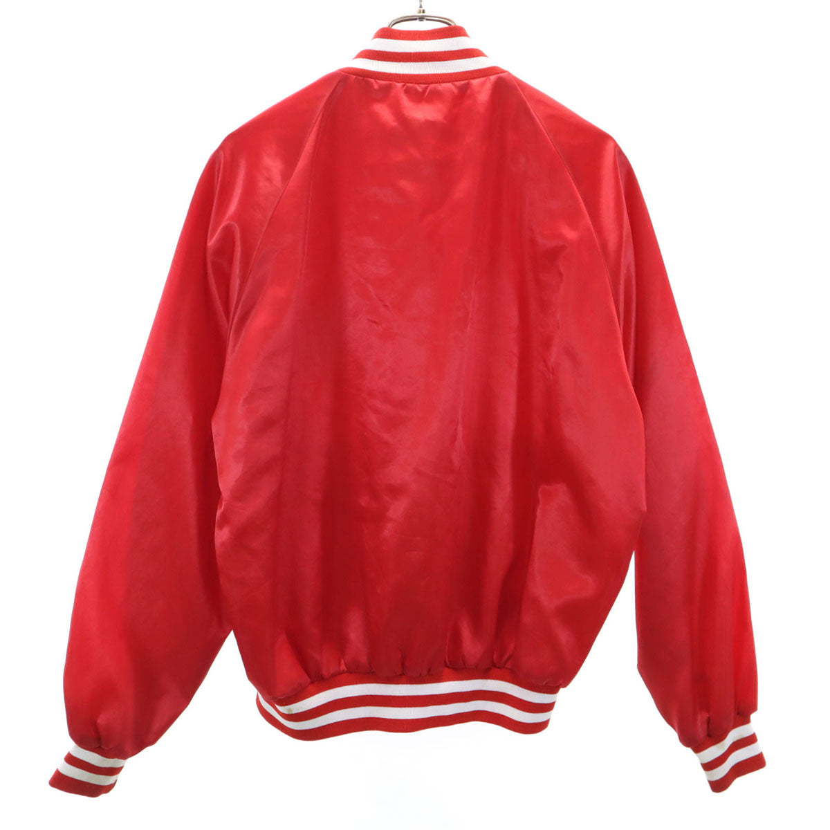 Swingster スウィングスター 80s ヴィンテージ コーチジャケット スタジャン L レッド ブルゾン ジャケット 裏トリコット メンズ