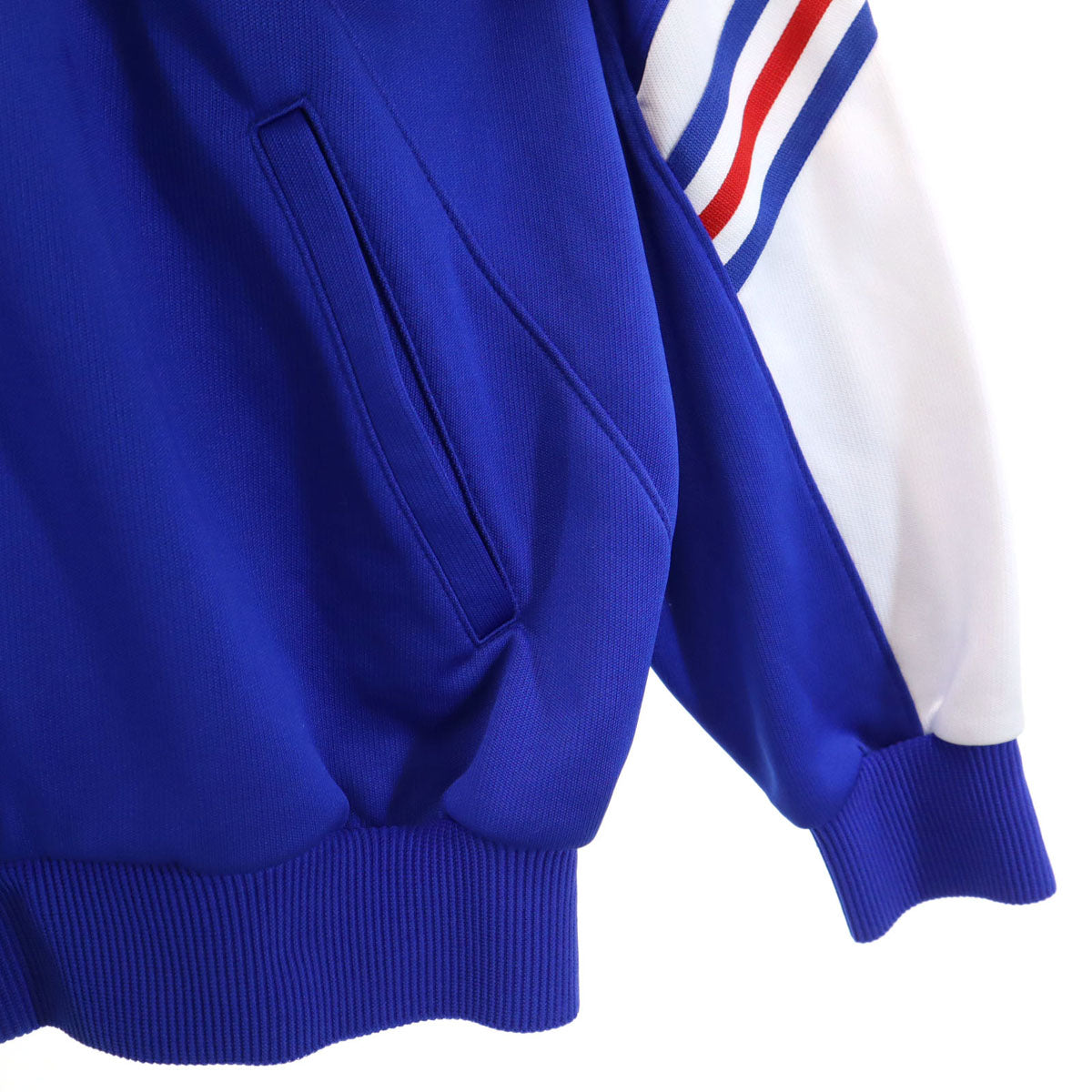 adidas アディダス 90s オールド トラックジャケット 上下 セットアップ L ブルー デサント ジャージ メンズ