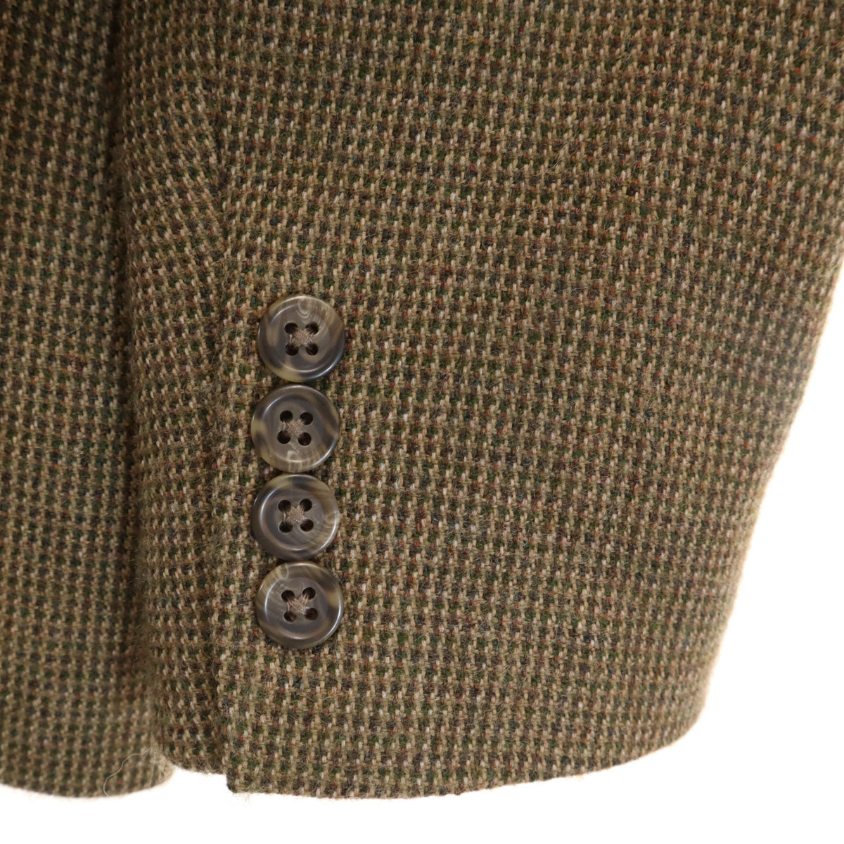 RALPH RALPH LAUREN ラルフラルフローレン 90s オールド ツイード スカートスーツ 上下 セットアップ 11 ブラウン レディース