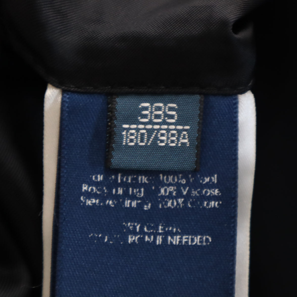 Polo by Ralph Lauren ポロバイラルフローレン イタリア製 スーツ 上下 セットアップ 38S ブラック メンズ