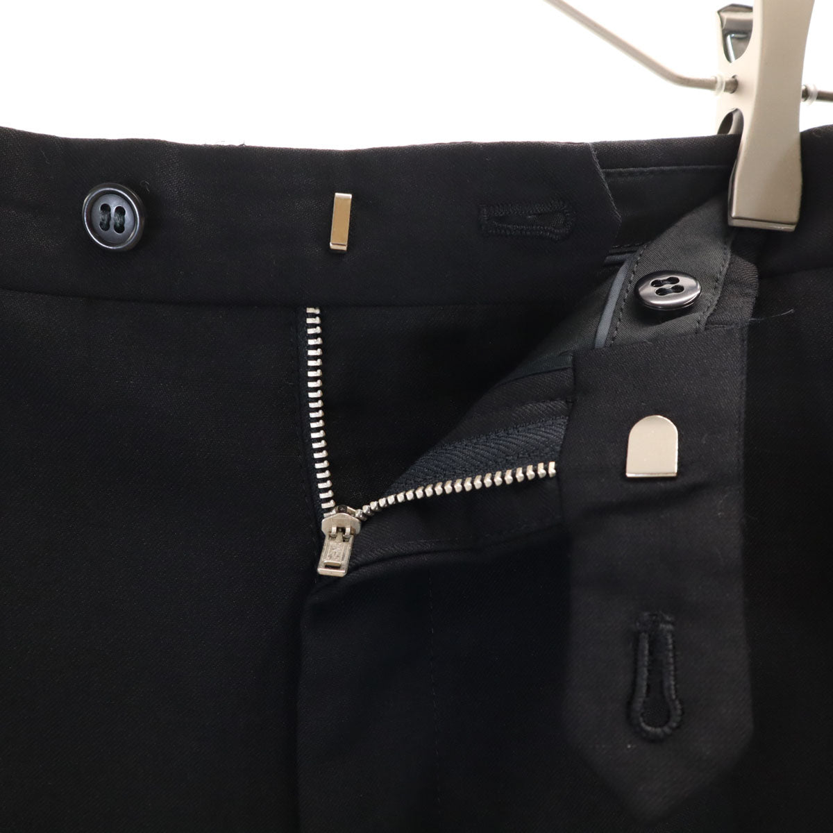 YVES SAINT LAURENT イヴサンローラン 90s 日本製 オールド スーツ 上下 セットアップ 92-80-170 ブラック メンズ