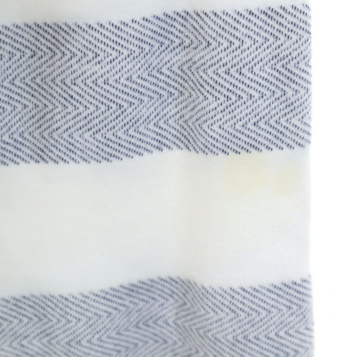 ARMANI EXCHANGE アルマーニエクスチェンジ ボーダー柄 長袖 ハーフジップ パーカー S ホワイト メンズ